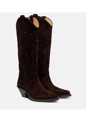 Gabriela Hearst Capitana leather cowboy boots