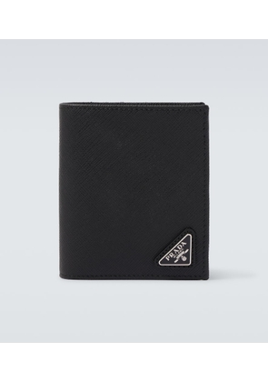 Prada Logo Saffiano leather wallet
