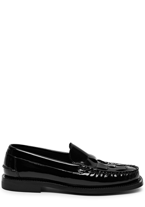 Hereu Nombela Patent Leather Loafers - Black - 36 (IT36/ UK3)