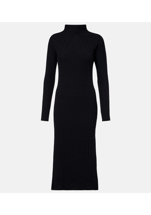 Max Mara Zelanda wool and cashmere midi dress
