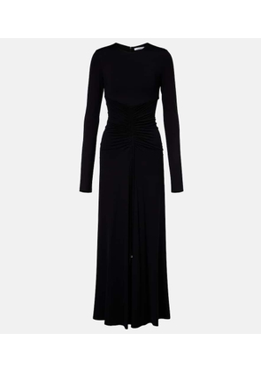 Max Mara Doppia gathered maxi dress