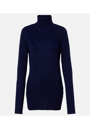 Dries Van Noten Ribbed-knit wool turtleneck sweater