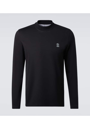 Brunello Cucinelli Logo cotton T-shirt