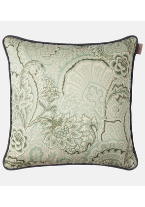 Etro Bloom floral cotton cushion