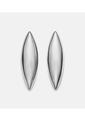 Jennifer Fisher Puffy Dagger Small 10kt rhodium-plated earrings