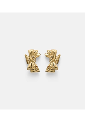 Jennifer Fisher Bow Small gold-plated earrings