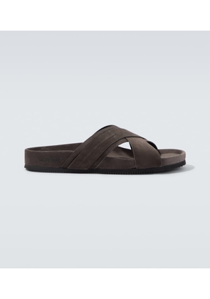 Tom Ford Suede slides