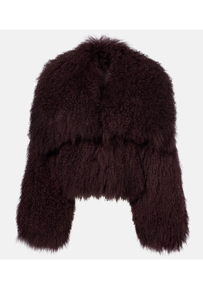 The Attico Shearling jacket