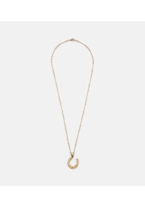 FoundRae 18kt gold necklace with diamonds