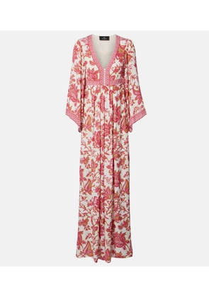 Etro Floral maxi dress