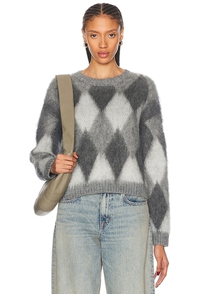 Moncler Crewneck Sweater in Light Grey - Grey. Size L (also in ).