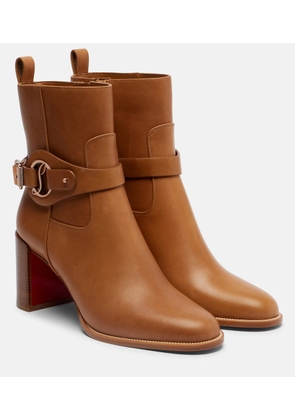Christian Louboutin Dianouchette 70 leather ankle boots