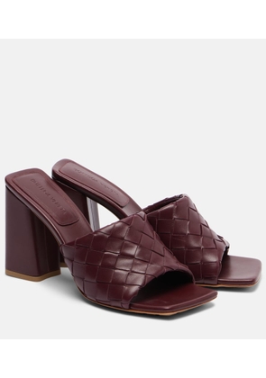 Bottega Veneta Parco Intrecciato leather mules