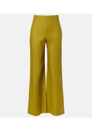 Faithfull Ilride linen wide-leg pants