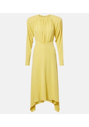 Stella McCartney Draped jersey midi dress