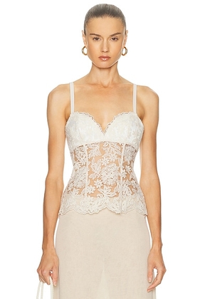 LPA Nicola Top in Cream - Cream. Size L (also in M).