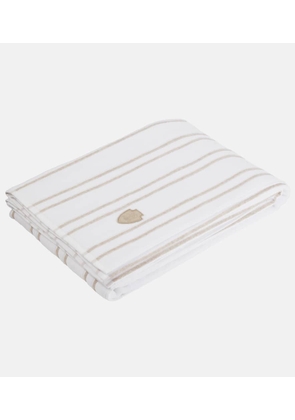 Brunello Cucinelli Striped cotton terry beach towel
