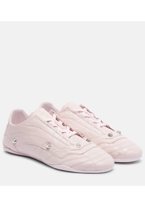 Balenciaga City leather sneakers