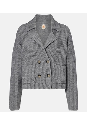 Jardin des Orangers Cotton and cashmere cardigan