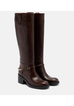 Chloe Dakota 60 leather knee-high boots