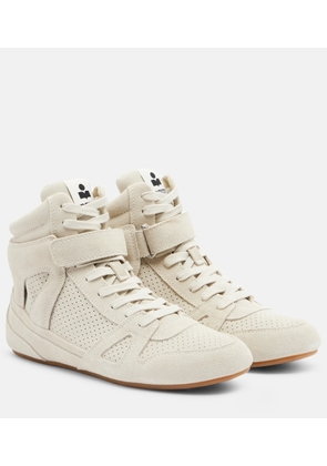 Isabel Marant Senny suede high-top sneakers