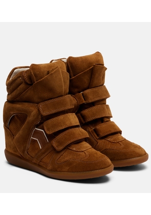 Isabel Marant Bekett suede high-top sneakers