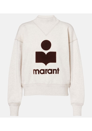 Marant Etoile Moby logo cotton-blend sweatshirt