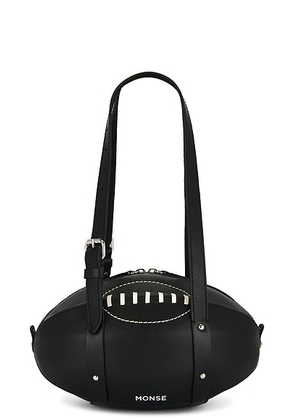 Monse Football Bag in Black - Black. Size all.