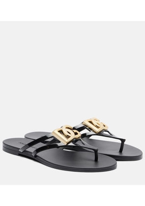 Dolce&Gabbana DG thong sandals