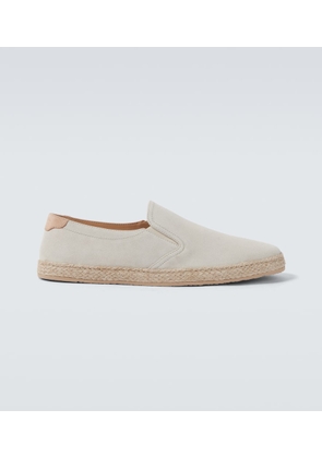 Brunello Cucinelli Suede espadrilles