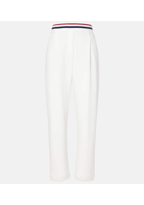 Brunello Cucinelli Cotton-blend tapered pants