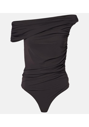 Agolde Sherilyn off-shoulder bodysuit