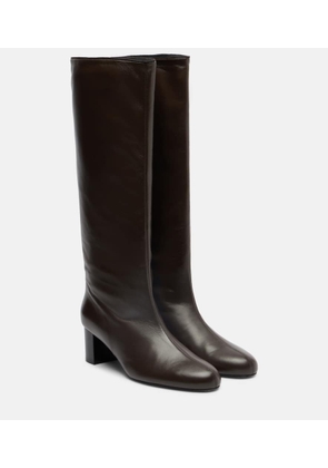 Toteme Downtown leather knee-high boots