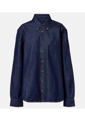 Ami Paris Ami De Cour denim shirt