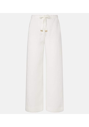 'S Max Mara Amedea linen wide-leg pants