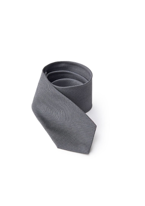 Gray Silk Ties & Bowty