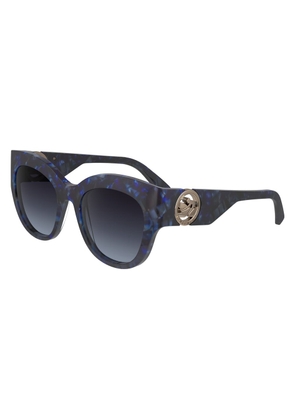 Longchamp Blue Acetate Sunglasses