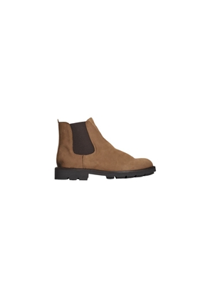 Roberto Pepe Luxury Brown Calfskin Boot - EU39/US6