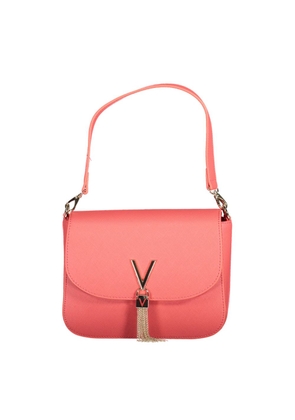 Pink Polyethylene Women Handbag