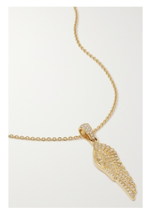 Garrard - Wings Classic 18-karat Gold Diamond Necklace - One size