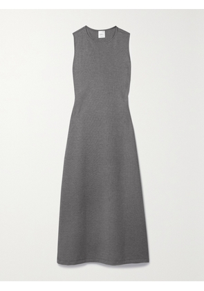 LESET - Rio Stretch-ponte Maxi Dress - Gray - x small,small,medium,large,x large