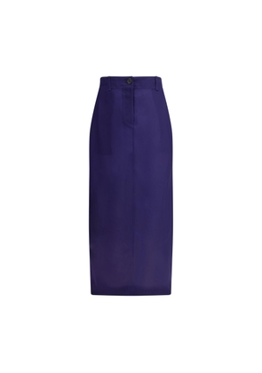 Khaite Multicolor Silk Midi Skirt - 2