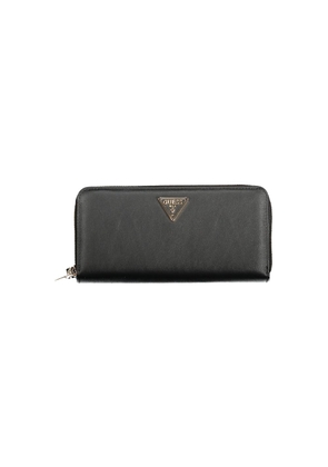 Guess Jeans Nero Poliuretano Women Wallet