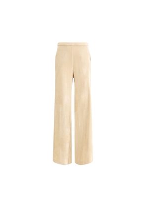 Forte_Forte Beige Cotton Casual Pants - 0/XS