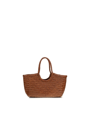 Dragon Diffusion Brown Buffalo Leather Shoulder Bag