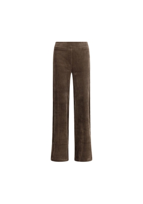 Avenue Montaigne Brown Cotton Casual Pants - 14