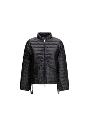 Moncler Black Polyamide Coat - 0/XS