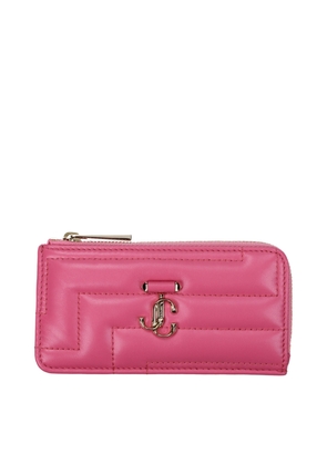 Jimmy Choo Pink Leather Wallet