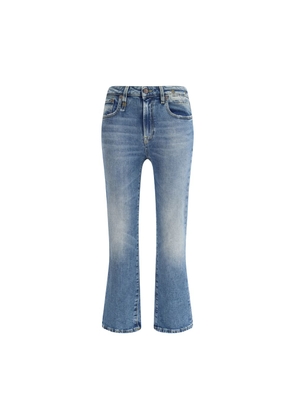 R13 Blue Cotton Flared Jeans - 28