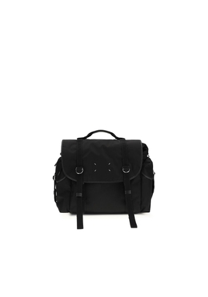 Margiela Black Calf Leather Bos Taurus Shoulder Bag